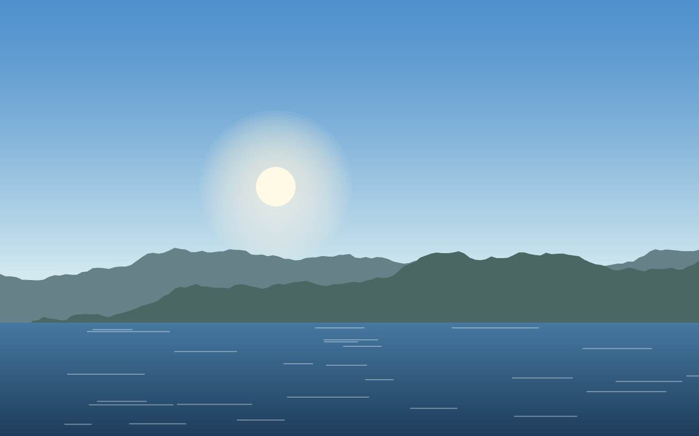 Landschaftsillustration