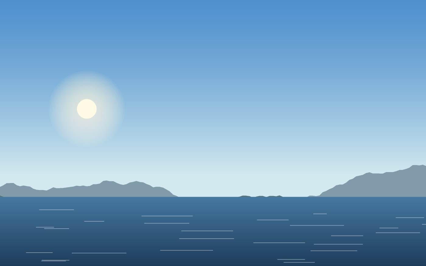 Landschaftsillustration