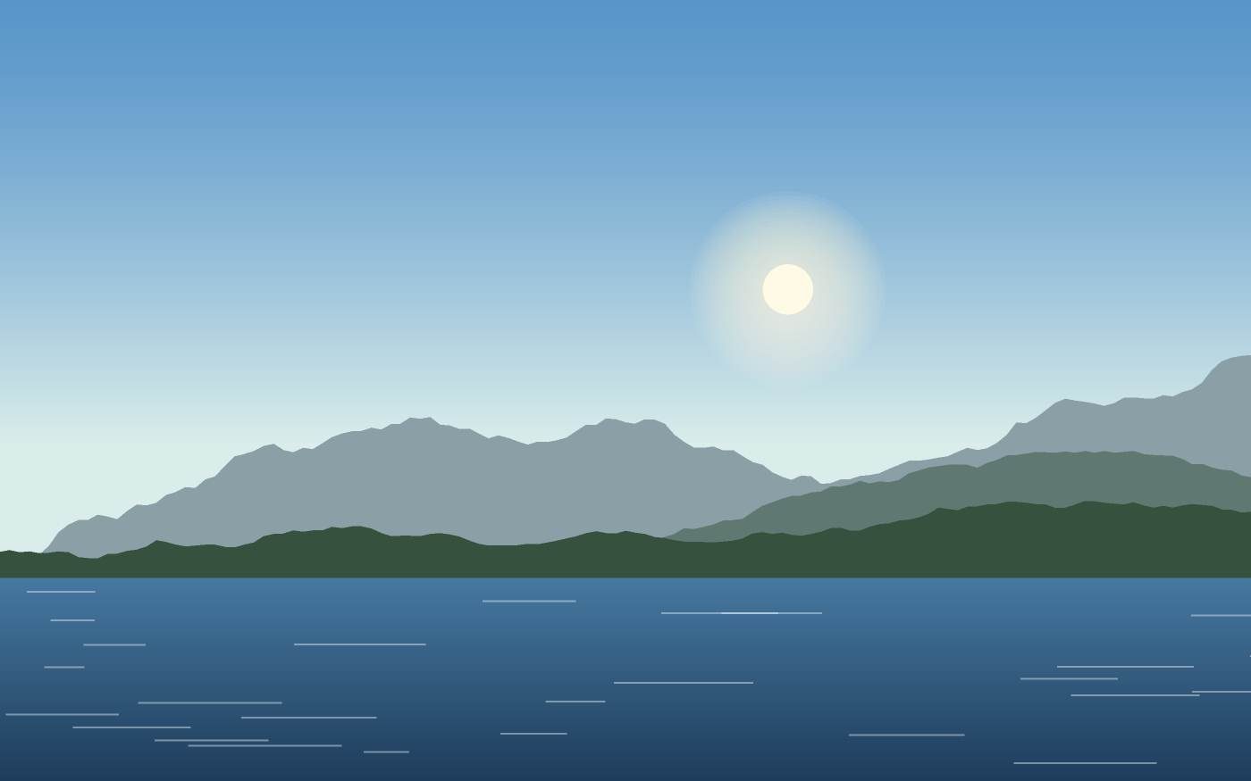 Ilustrace krajiny