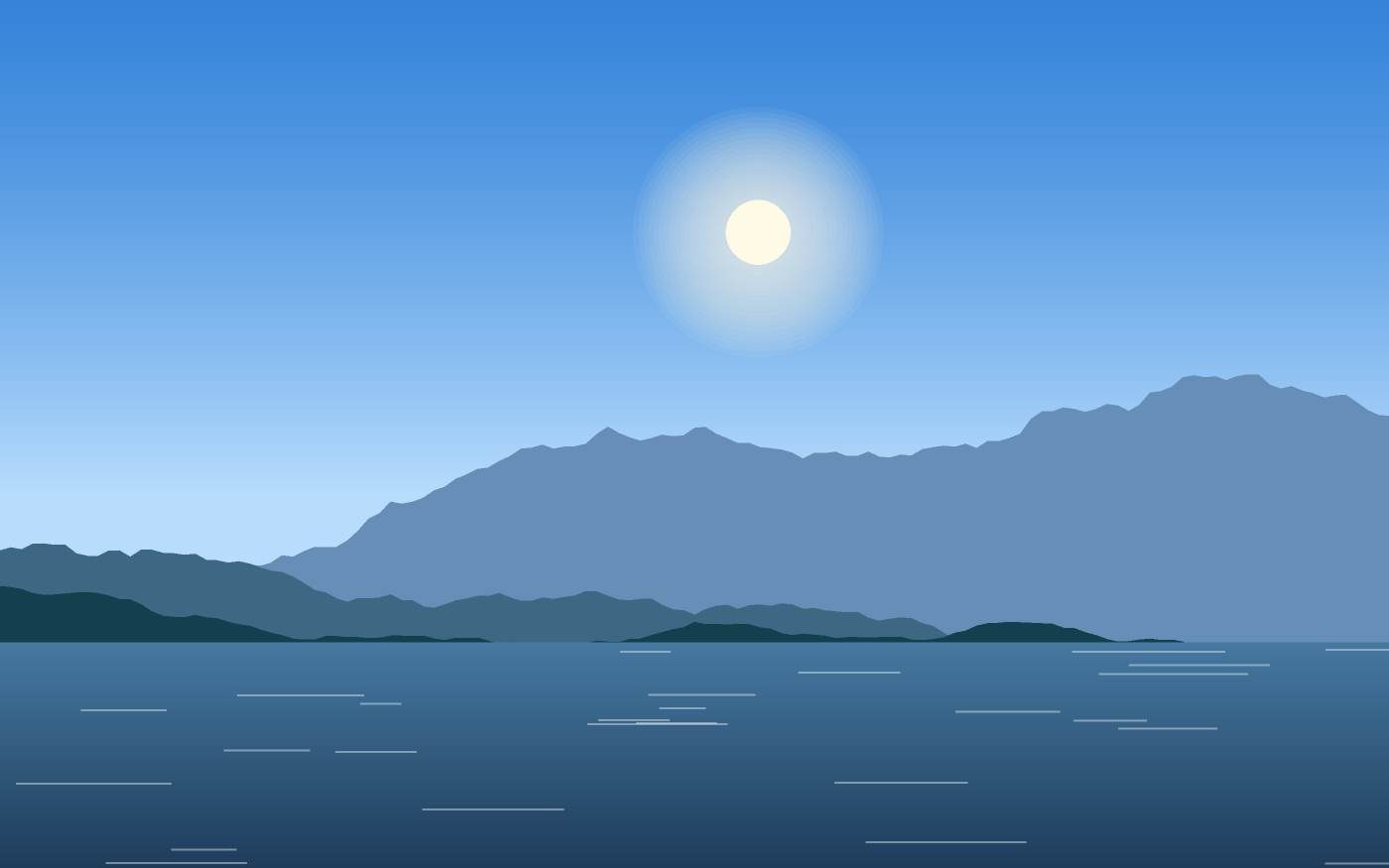 Ilustrace krajiny