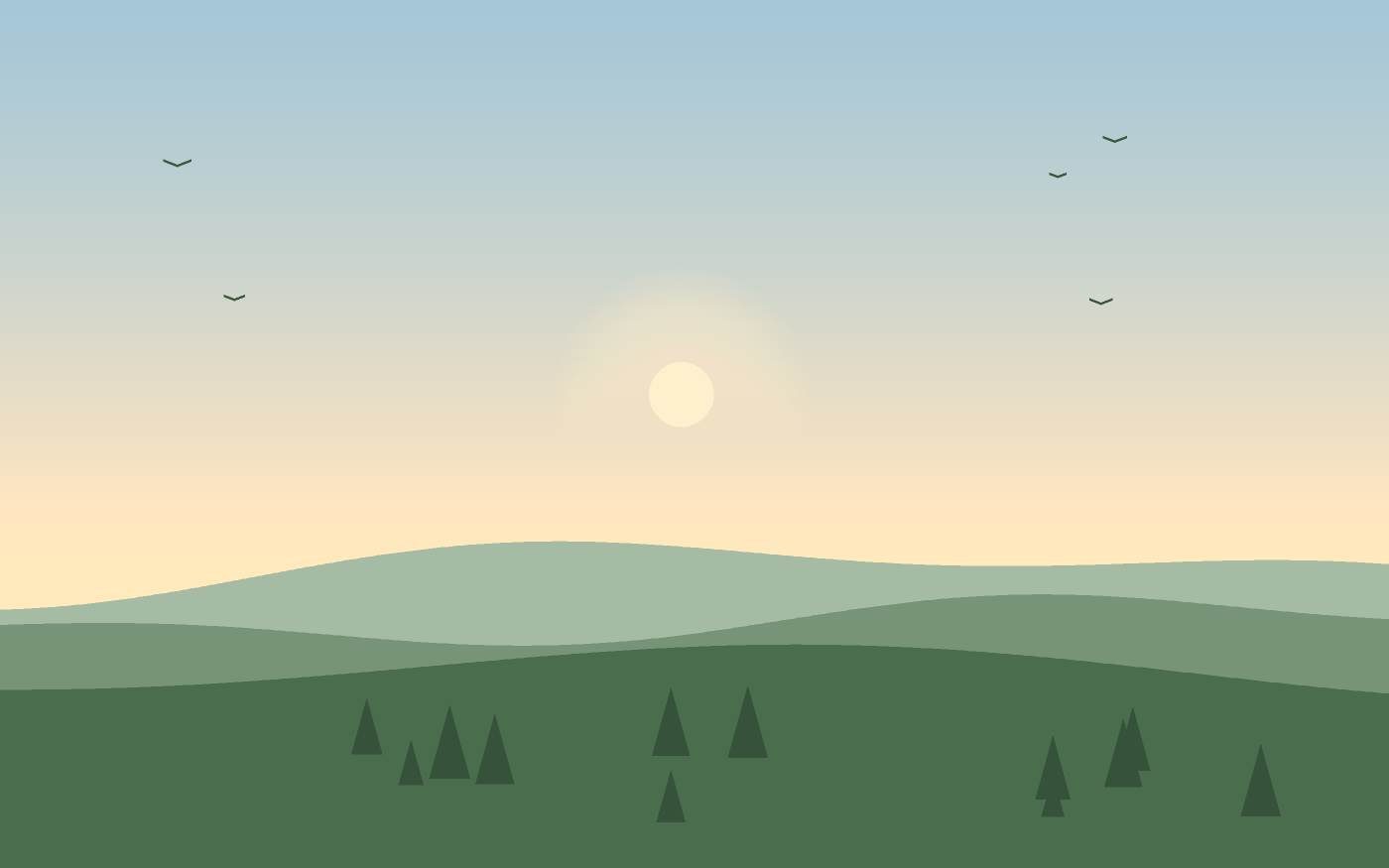 Landskabsillustration