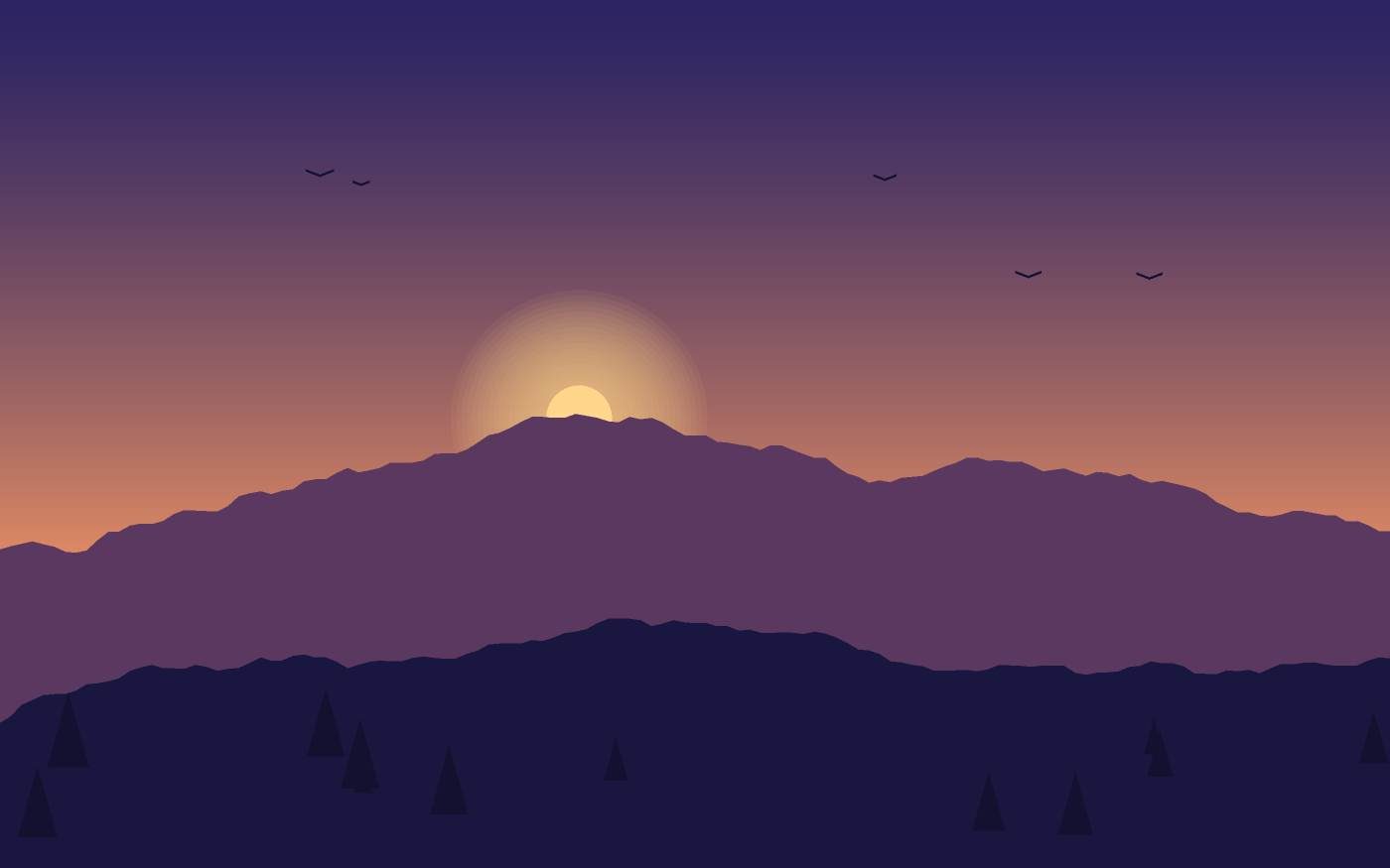 Landskabsillustration
