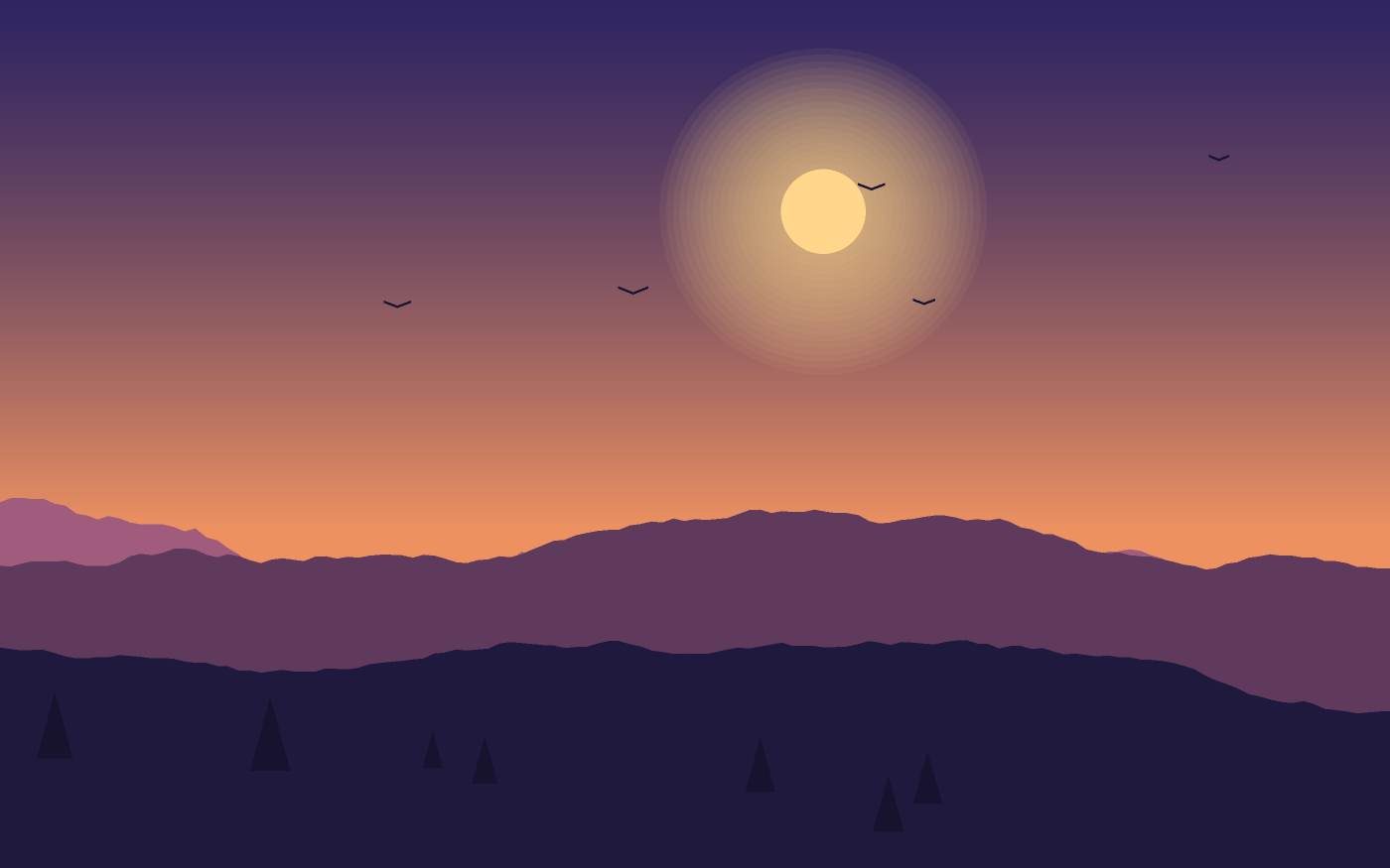 Illustration de paysage