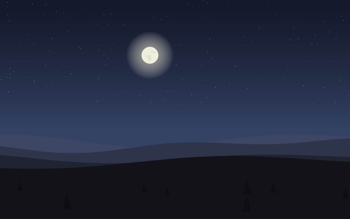 Illustrazione di un paesaggio