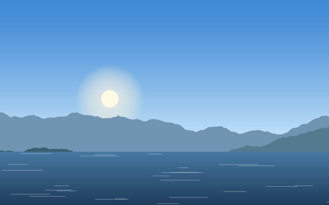 Landschapsillustratie