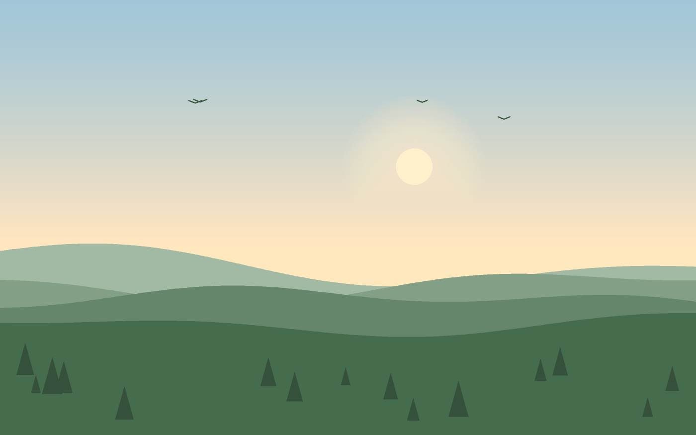 Landskapsillustration