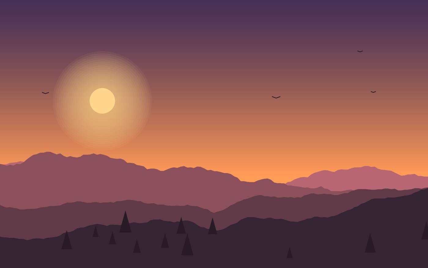 Landscape illustration