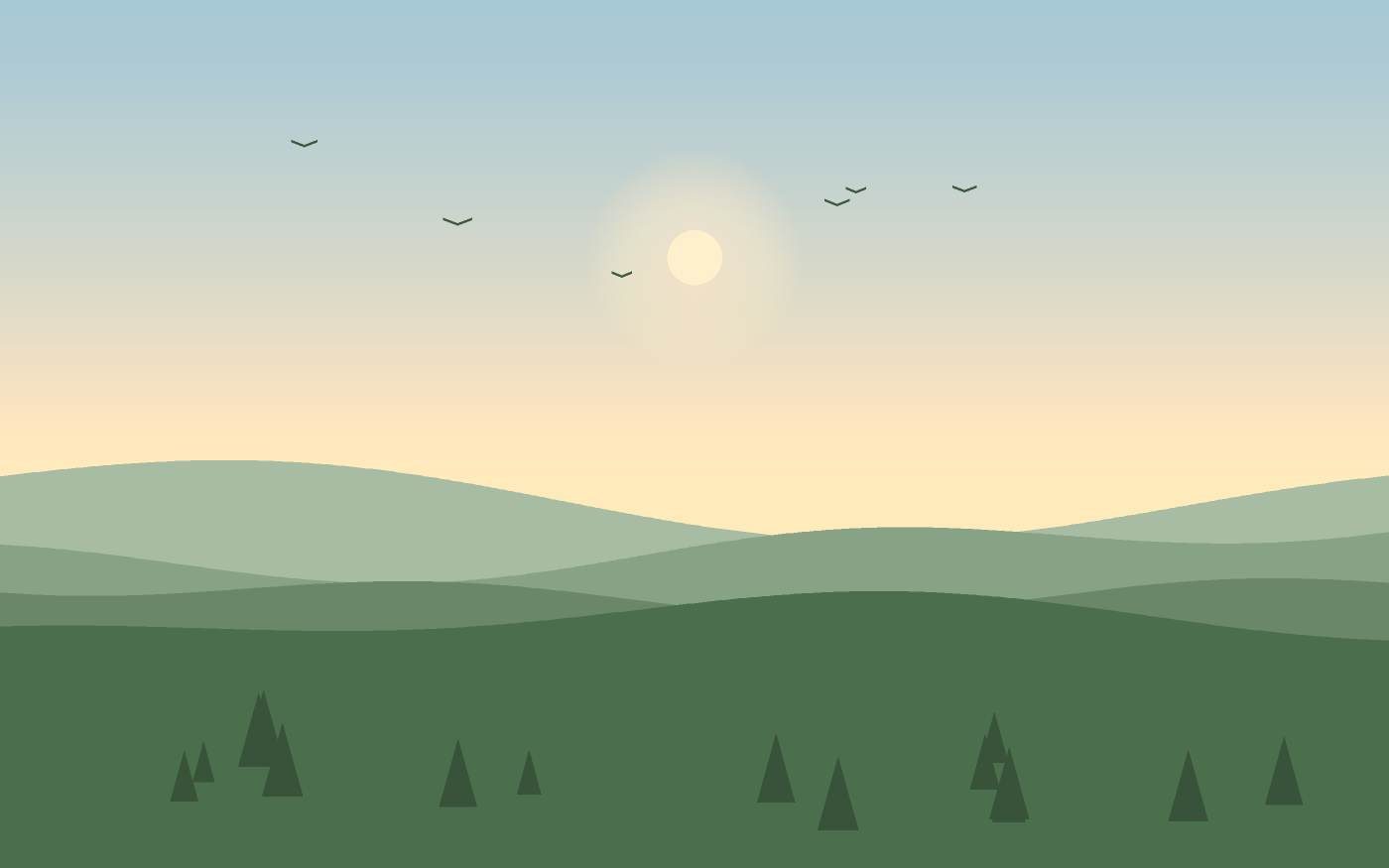 Landscape illustration