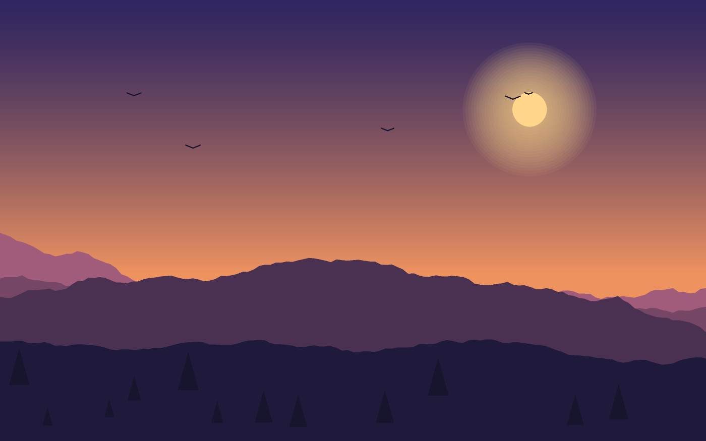 Landscape illustration
